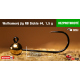 #4 - 1,5 g, Gold, 5 pcs