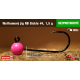 #4 - 1,5 g, Pink, 5 pcs
