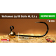 #6 - 0,5 g, Gold, 5 pcs