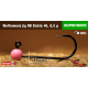 #6 - 0,5 g, Pink, 5 pcs