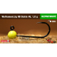 #6 - 1,0 g, Fluo, 5 pcs