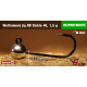 #6 - 1,5 g, Silver, 5 pcs