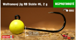#6 - 2,0 g, Fluo, 5 pcs +1.20 €