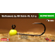 #8 - 0,5 g, Fluo, 5 pcs