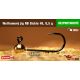 #8 - 0,5 g, Gold, 5 pcs