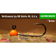 #8 - 0,5 g, Orange, 5 pcs
