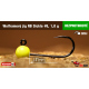 #8 - 1,0 g, Fluo, 5 pcs