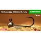 #8 - 1,0 g, Nikl, 5 pcs