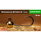 #8 - 1,5 g, Gold, 5 pcs
