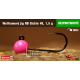 #8 - 1,5 g, Pink, 5 pcs