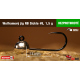 #8 - 1,5 g, Silver, 5 pcs