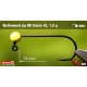 #2 - 1,0 g, Fluo, 5 pcs