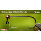 #2 - 1,0 g, Gold, 5 pcs