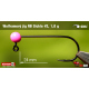 #2 - 1,0 g, Pink, 5 pcs