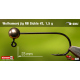 #2 - 1,5 g, Nikl, 5 pcs