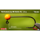 #2 - 1,5 g, Orange, 5 pcs