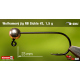 #2 - 1,5 g, Silver, 5 pcs