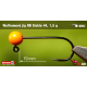 #4 - 1,5 g, Orange, 5 pcs
