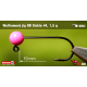 #4 - 1,5 g, Pink, 5 pcs