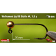 #4 - 1,0 g, Gold, 5 pcs