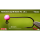 #4 - 1,0 g, Pink, 5 pcs