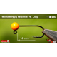 #8 - 1,0 g, Orange, 5 ks