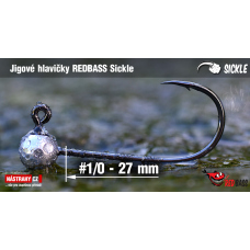 Jig REDBASS Sickle #1/0 - 27 mm Jig REDBASS Sickle #1/0 - 27 mm