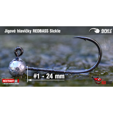 Jig REDBASS Sickle #1 - 24 mm Jig REDBASS Sickle #1 - 24 mm