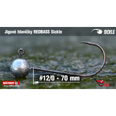 Jig REDBASS Sickle #12/0 - 70 mm