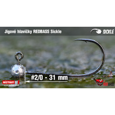 Jig REDBASS Sickle #2/0 - 31 mm