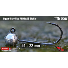 Jig REDBASS Sickle #2 - 22 mm