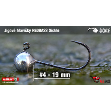 Jig REDBASS Sickle #4 - 19 mm
