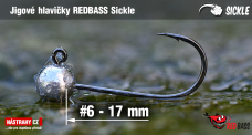 Jig REDBASS Sickle #6 - 17 mm