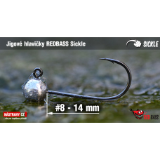 Jig REDBASS Sickle #8 - 15 mm