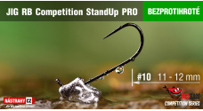 Barbless Jig RB StandUp Pro Competition #10 - 12 mm