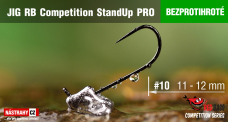 Barbless Jig RB StandUp Pro Competition #10 - 12 mm