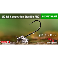 Barbless Jig RB StandUp Pro Competition #10 - 12 mm Barbless Jig RB StandUp Pro Competition #10 - 12 mm