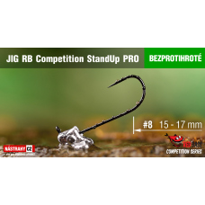 Barbless Jig RB StandUp Pro Competition #8 - 17 mm Barbless Jig RB StandUp Pro Competition #8 - 17 mm