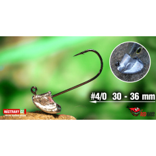 Jig REDBASS StandUp Pro Classic #4/0, 30 - 36 mm - 5 pcs
