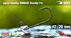 Jig REDBASS StandUp Pro Sickle #2 - 20 mm