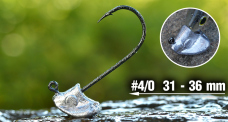 Jig REDBASS StandUp Pro Sickle #4/0 - 36 mm