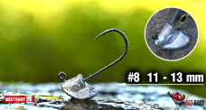 Jig REDBASS StandUp Pro Sickle #8 - 13 mm