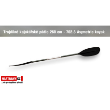 Three-piece Paddle 702.3 Asymetric 260 cm