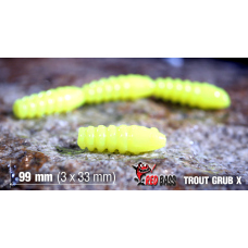 TROUT GRUB X 3 x 33 mm REDBASS TROUT GRUB X 3 x 33 mm REDBASS