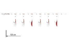 Mackerel rig Grandwave Daiwa 135 cm