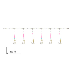 Redfish rig Circle-Hook Grandwave Daiwa 600 cm
