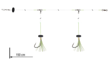 Wolffish rig rattlin Grandwave Daiwa 150 cm