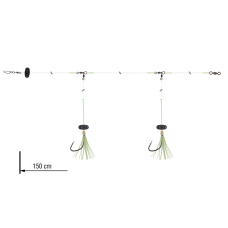 Wolffish rig rattlin Grandwave Daiwa 150 cm Wolffish rig rattlin Grandwave Daiwa 150 cm