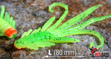 Nymph REDBASS Nr. 1 L - 80 mm - 5 pcs