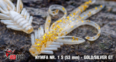 Nymph REDBASS Nr. 1 S - 53 mm  - 1 pcs